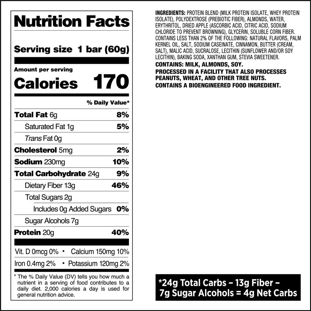 Apple Pie Protein Bars