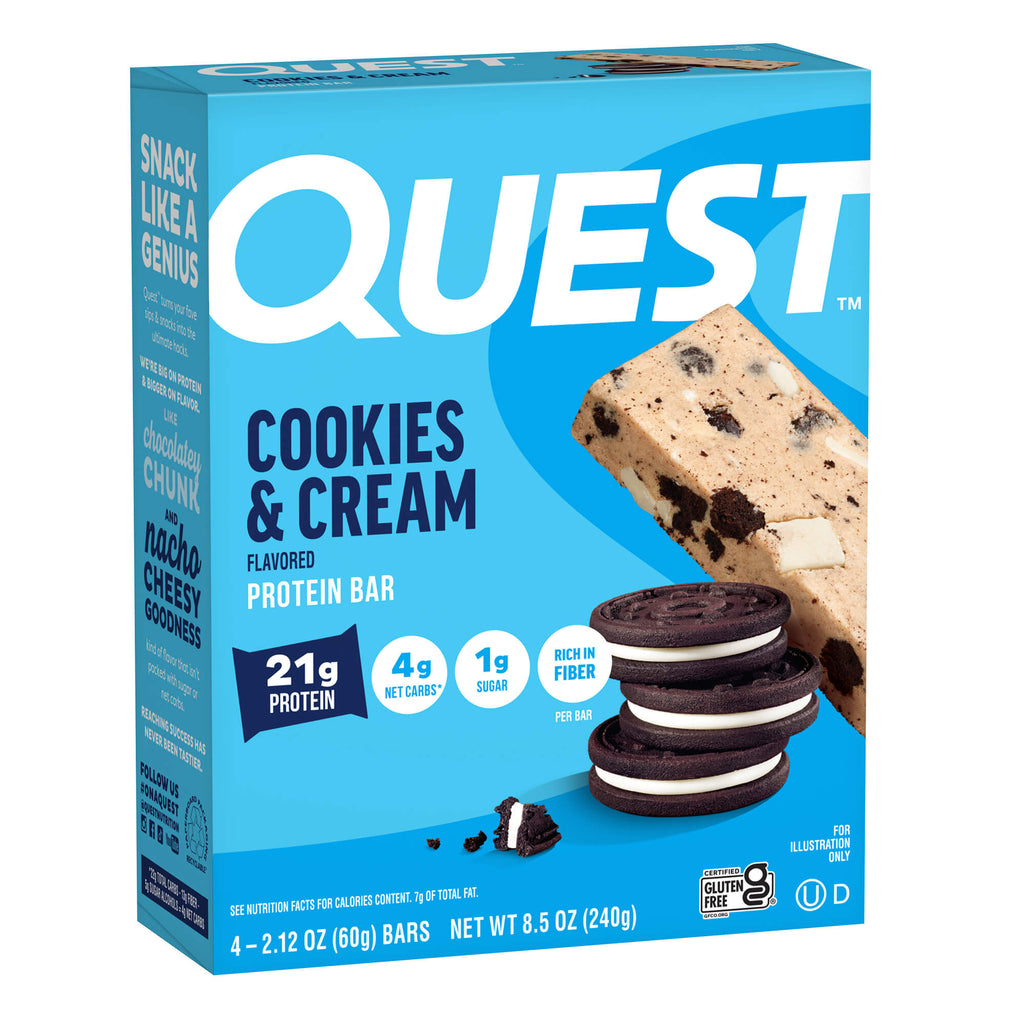Cookies & Cream Protein Bars