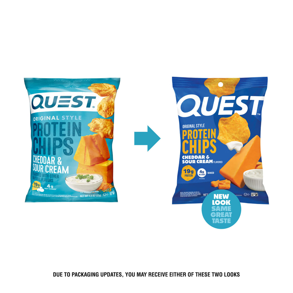 Cheddar & Sour Cream Original Style Protein Chips