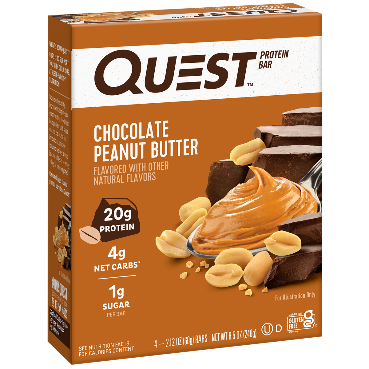 Small Protein Bar Bundle; 5 x 4ct. boxes - Save 5%