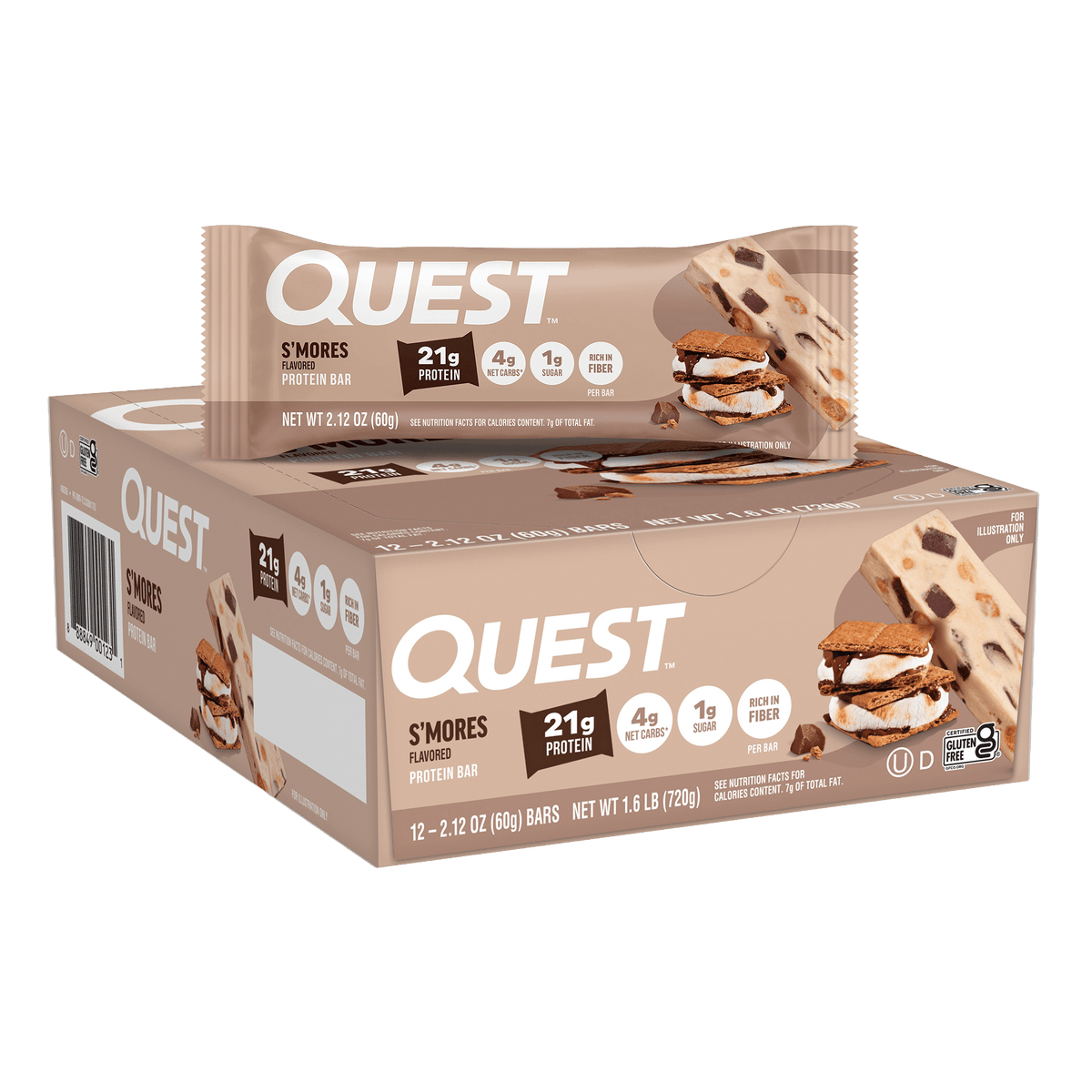 Large Protein Bar Bundle; 4 x 12ct. boxes - Save 10%