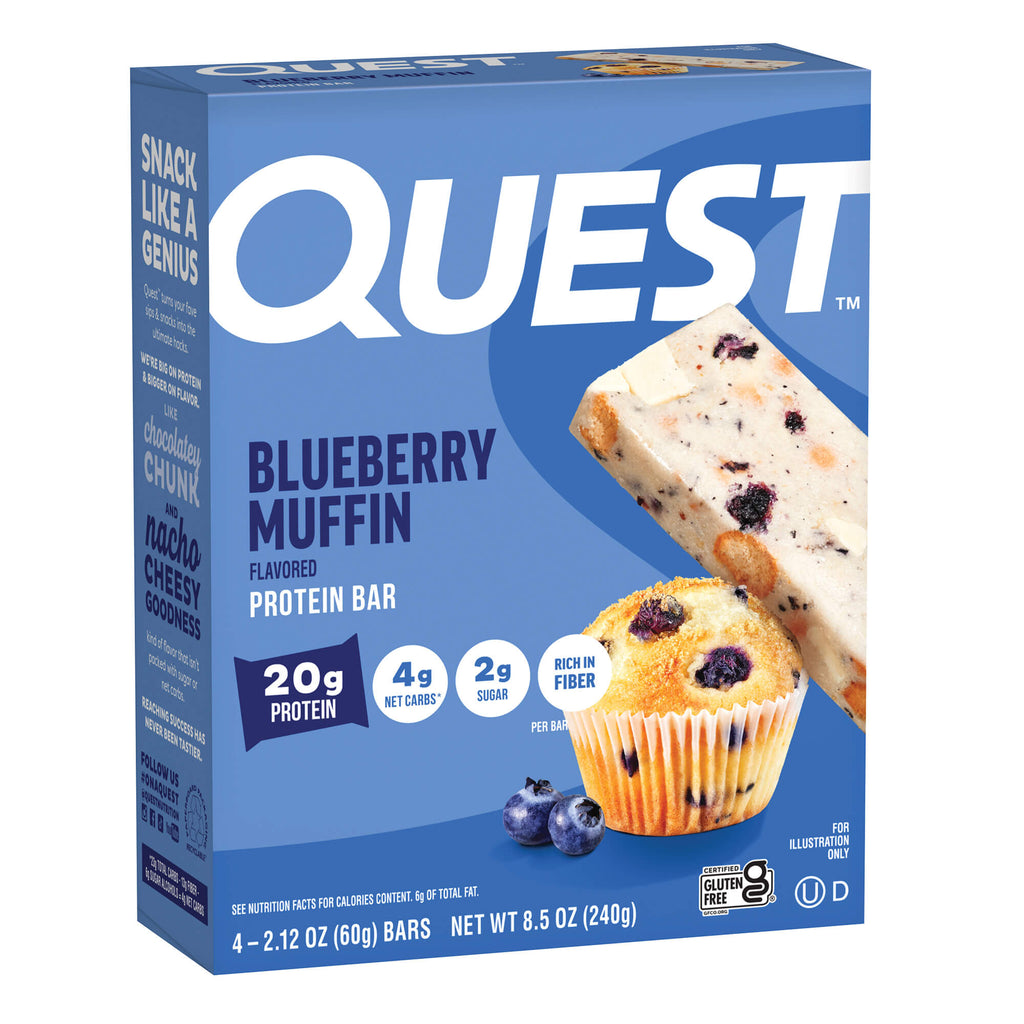 Blueberry Muffin Protein Bars