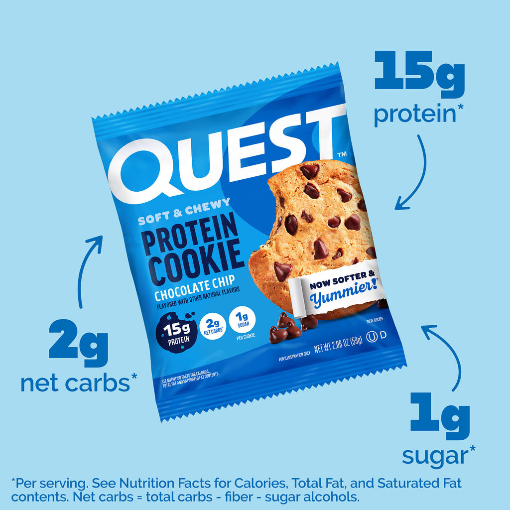 Chocolate Chip Protein Cookies