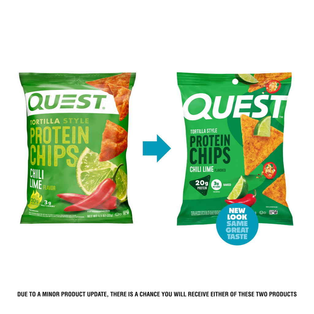 Chili Lime Tortilla Style Protein Chips
