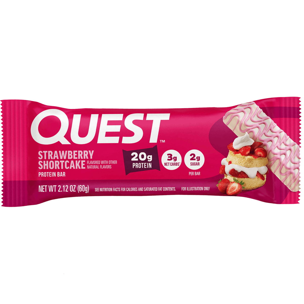 Strawberry Shortcake Protein Bar