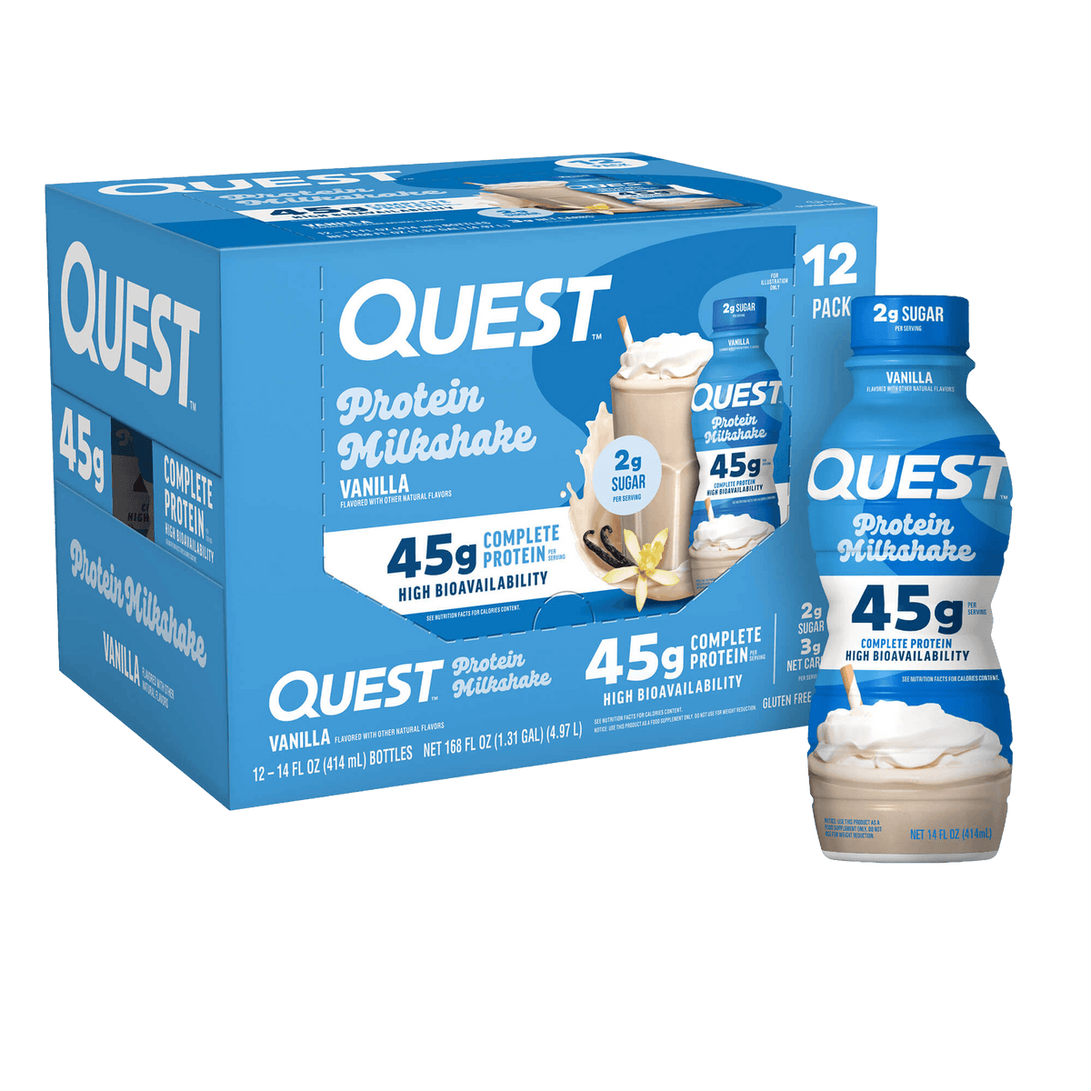 Vanilla 45g Protein Milkshake