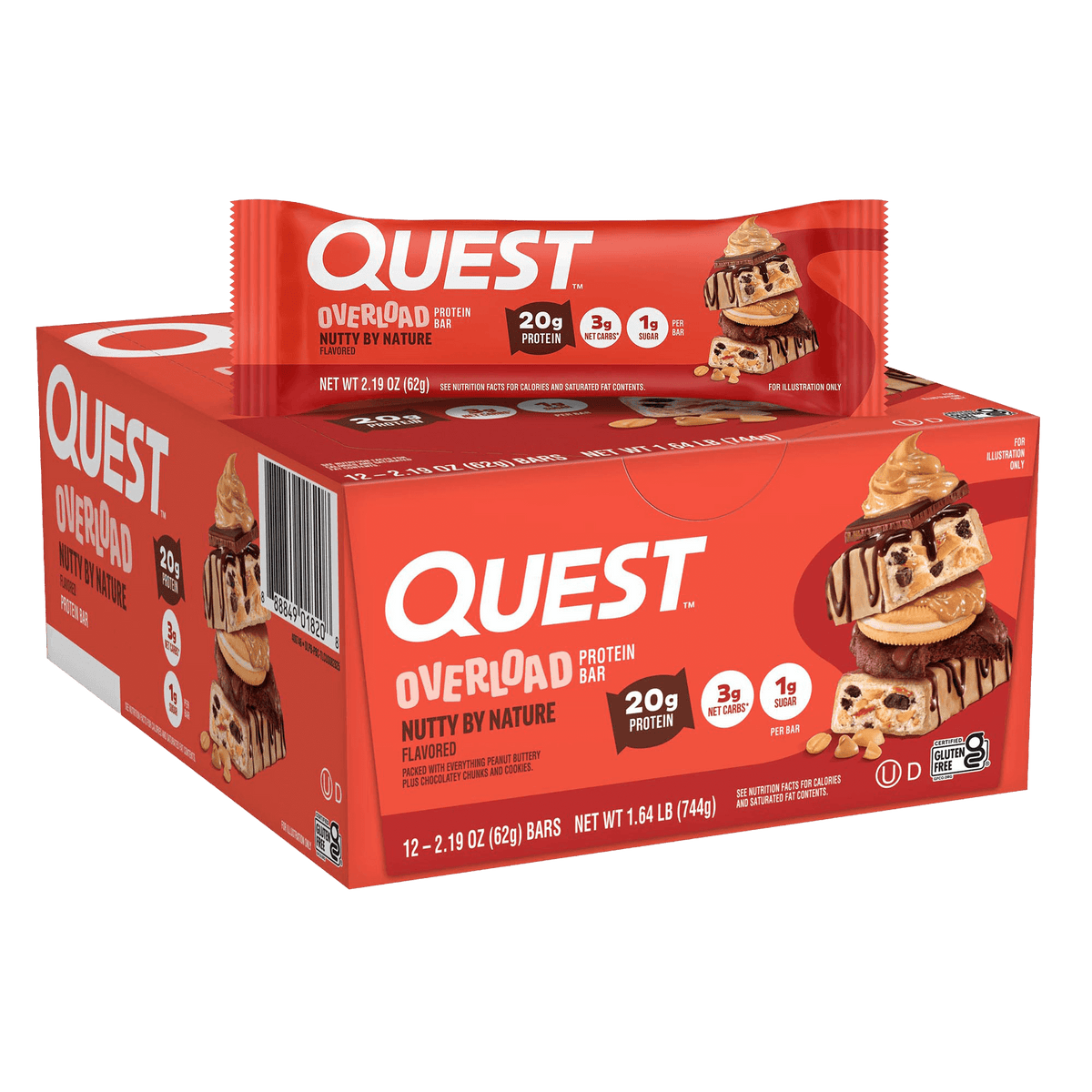Nutty By Nature Overload Bar