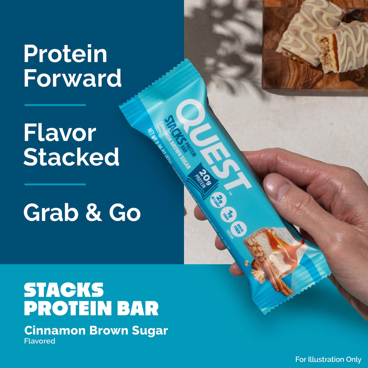 Cinnamon Brown Sugar Stacks Bars